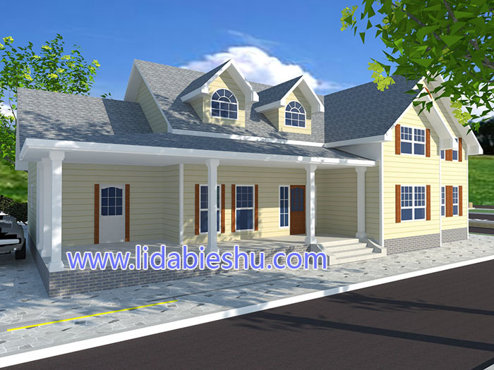 私人別墅-美式風(fēng)格-304㎡