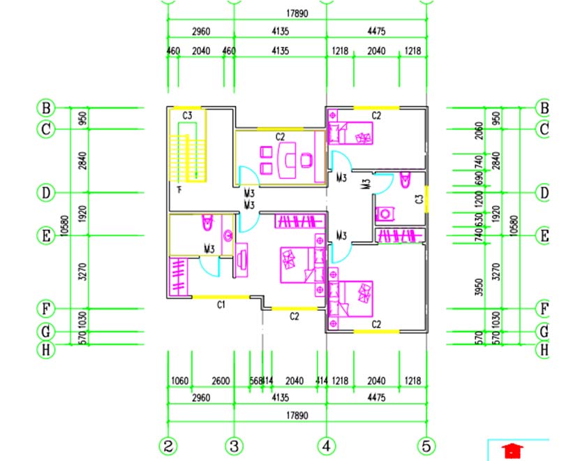實施方案-湖北宜昌私人別墅