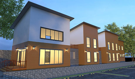 實(shí)施方案-嶗山現(xiàn)代辦公樓