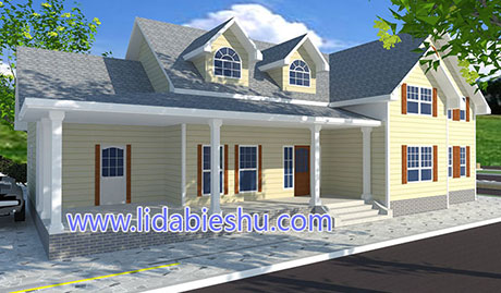 私人別墅-美式風(fēng)格-304㎡