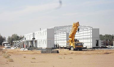  沙特集裝箱房營(yíng)地