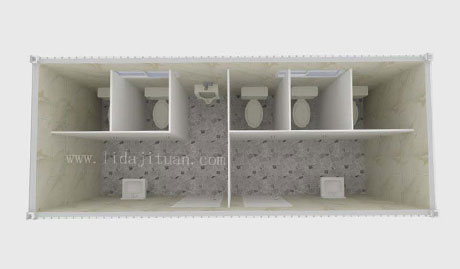 20尺標準可拆集裝箱房